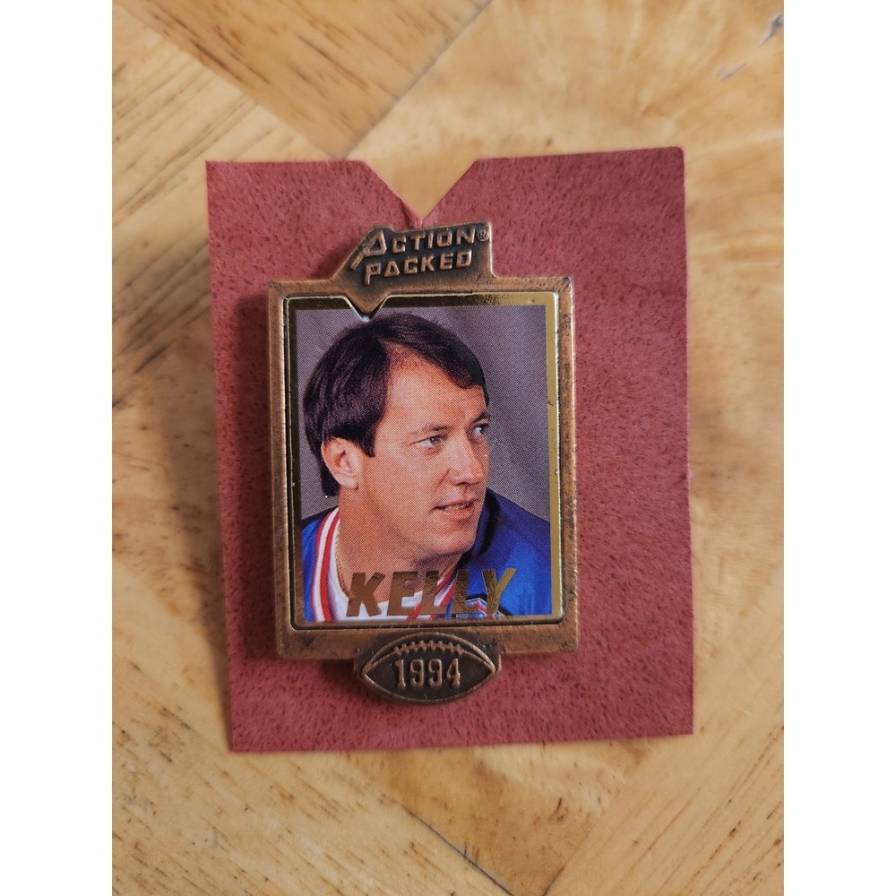 Jim Kelly  NFL 1994 Action Packed Pin‎ ~ Buffalo Bills